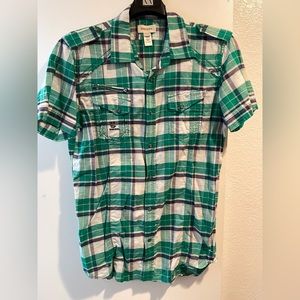 Men’s Diesel short sleeve button up